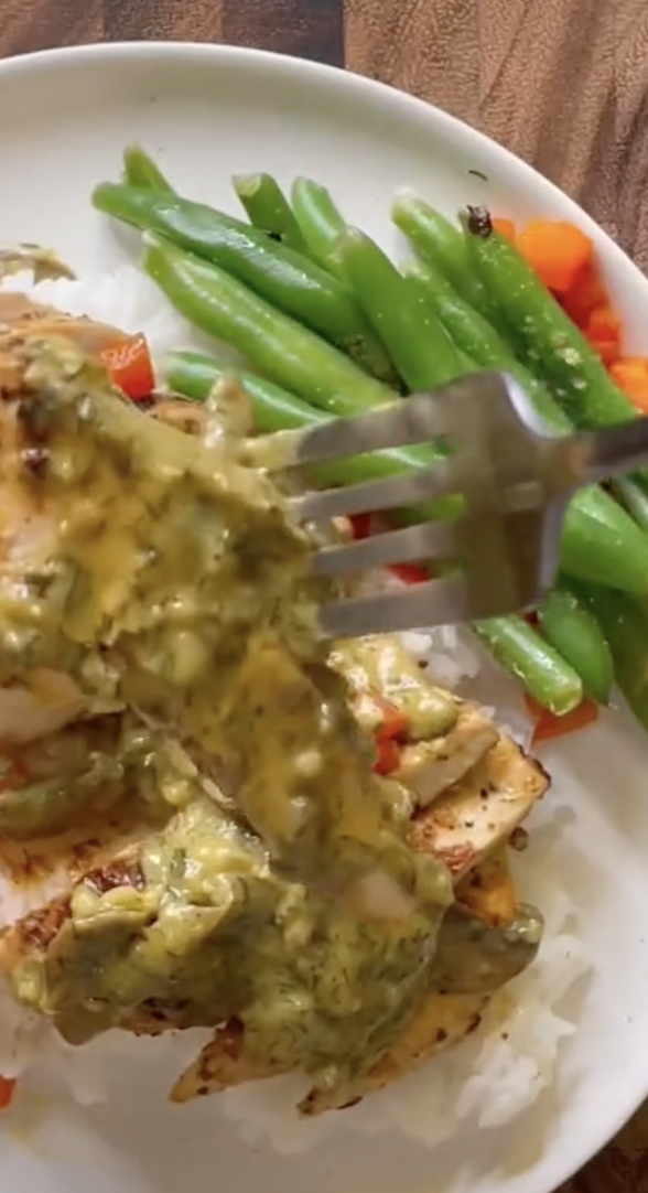 Dijon Mushroom Dill Chicken Provecho